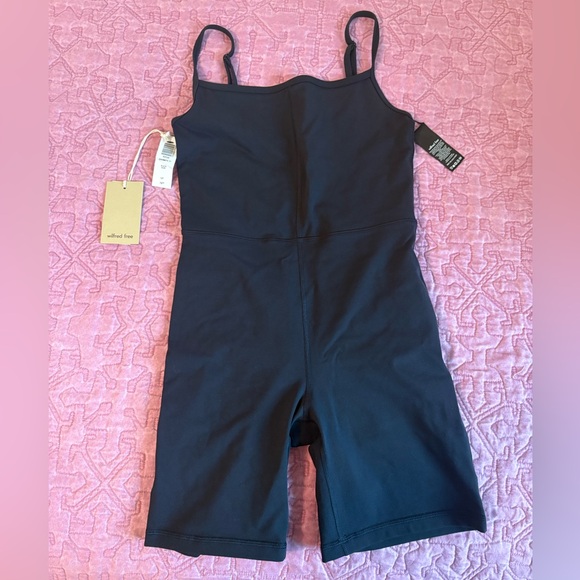 Aritzia Black LIFE Divinity 7” Romper - Picture 2 of 3